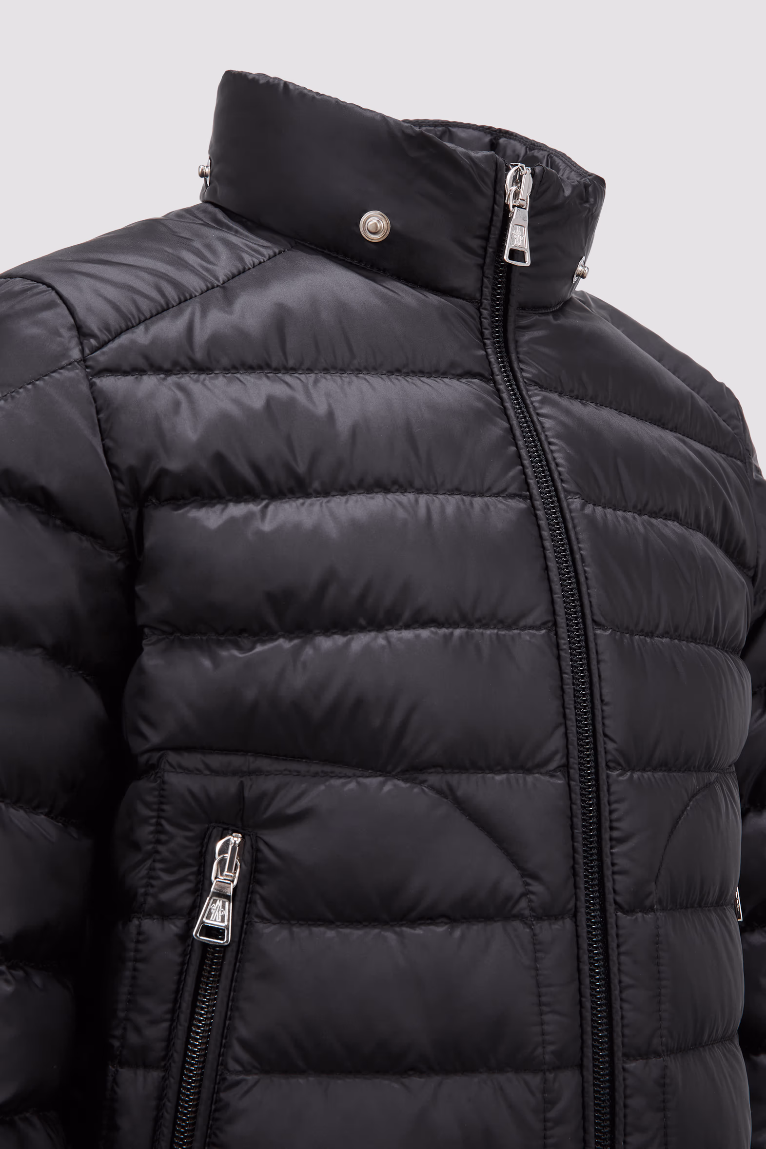 Lauros Hooded Down Jacket Boy Black Moncler 6